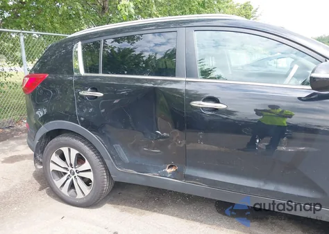 2013 Kia Sportage Ex from USA, damaged, VIN KNDPCCA20D7521420